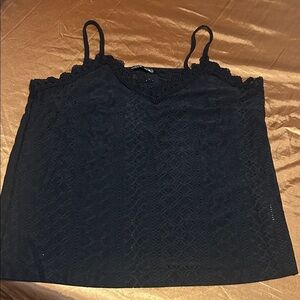 Chic Black Lace Camisole